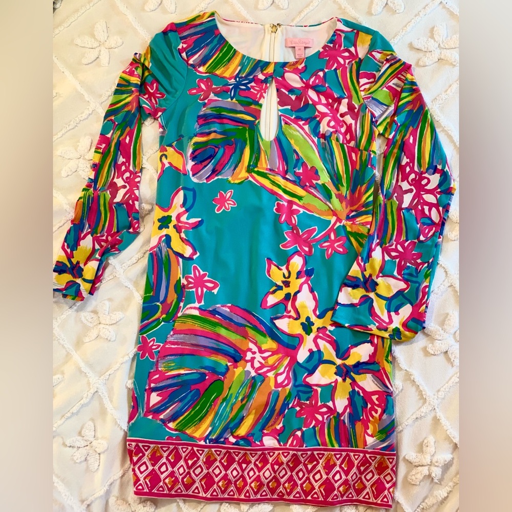 Lilly Pulitzer Keyhole Cocktail Dress